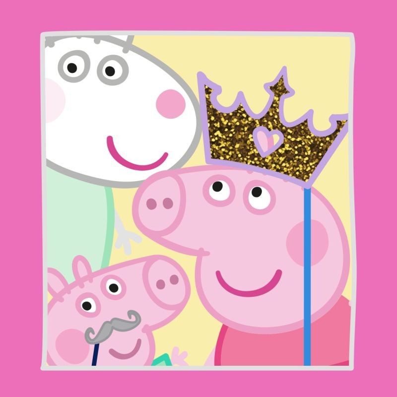 Magický ručníček Peppa Pig pink 30/30