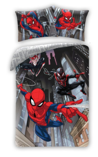 Povlečení Spiderman City 140/200, 70/90
