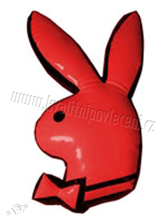 Polštářek Playboy Red  králíček 55cm