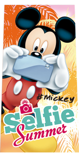 Osuška Mickey Selfie 70/140